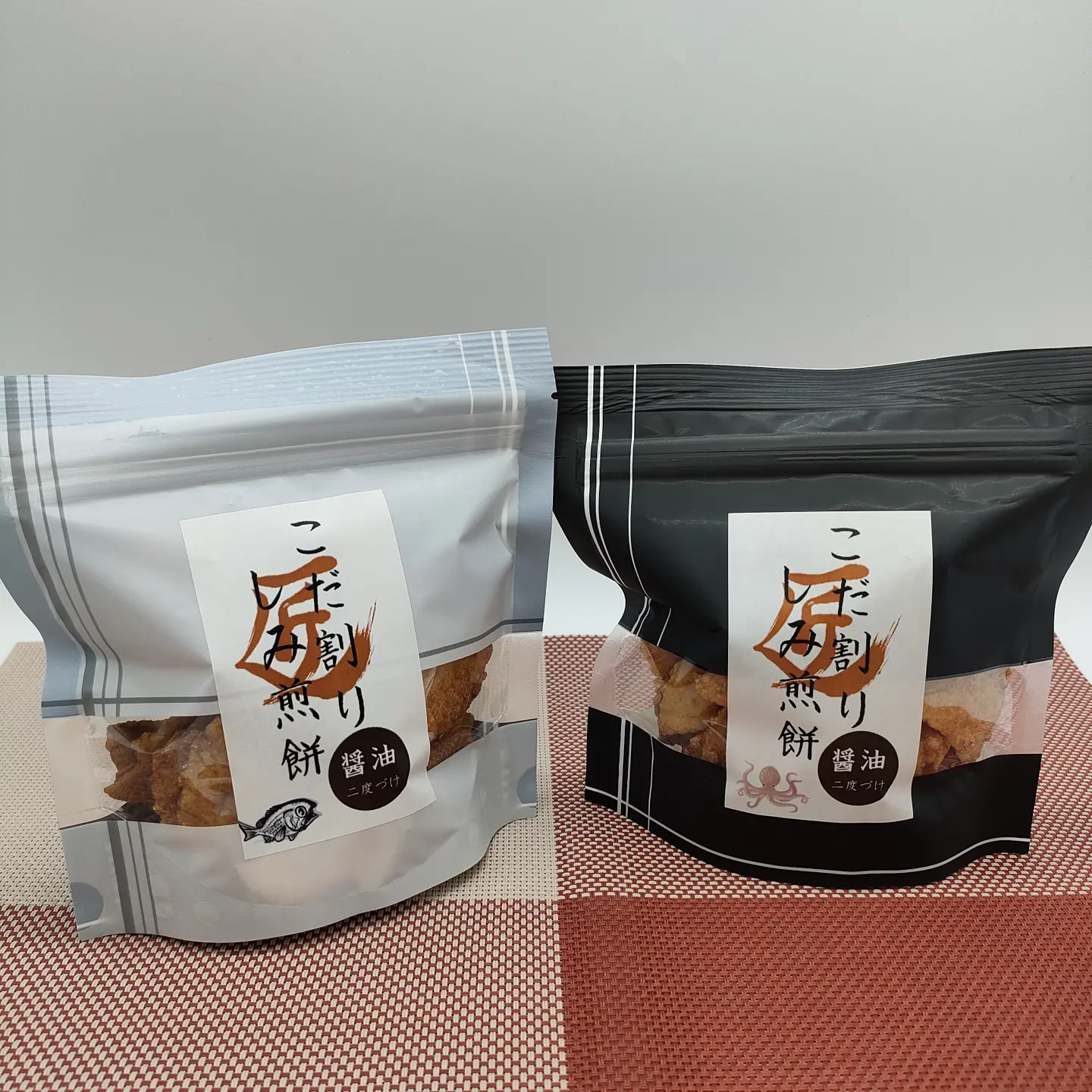 こだ割り しみ煎餅 (たこ・のどぐろ)